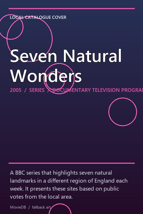 Seven Natural Wonders poster