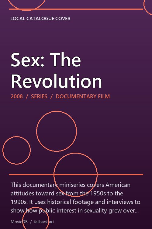Sex: The Revolution poster