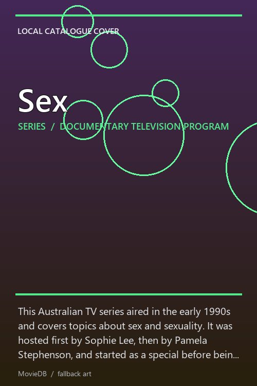 Sex poster