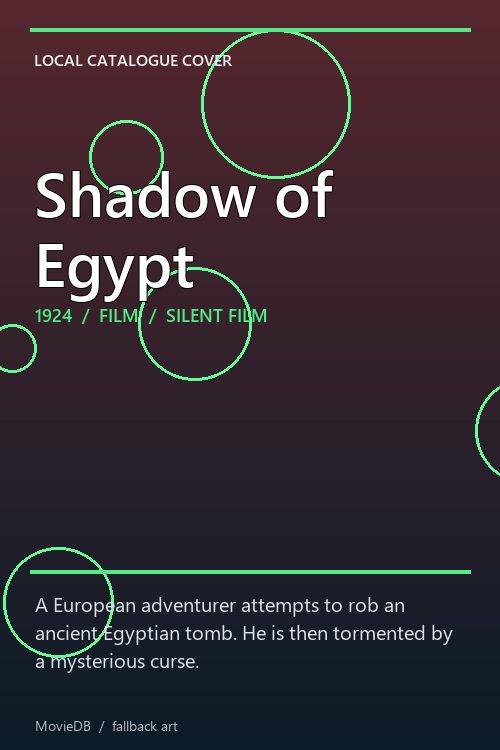 Shadow of Egypt poster