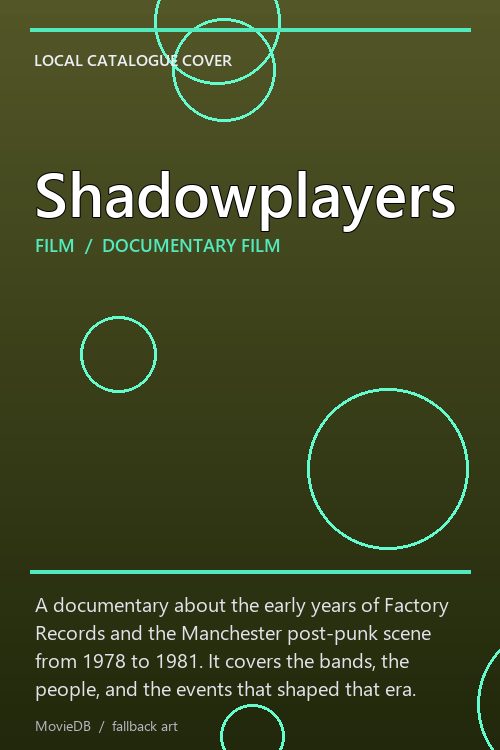 Shadowplayers poster