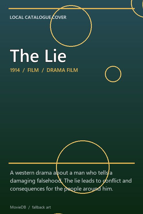 The Lie poster
