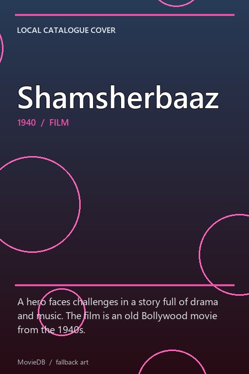 Shamsherbaaz poster