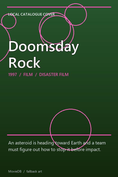 Doomsday Rock poster