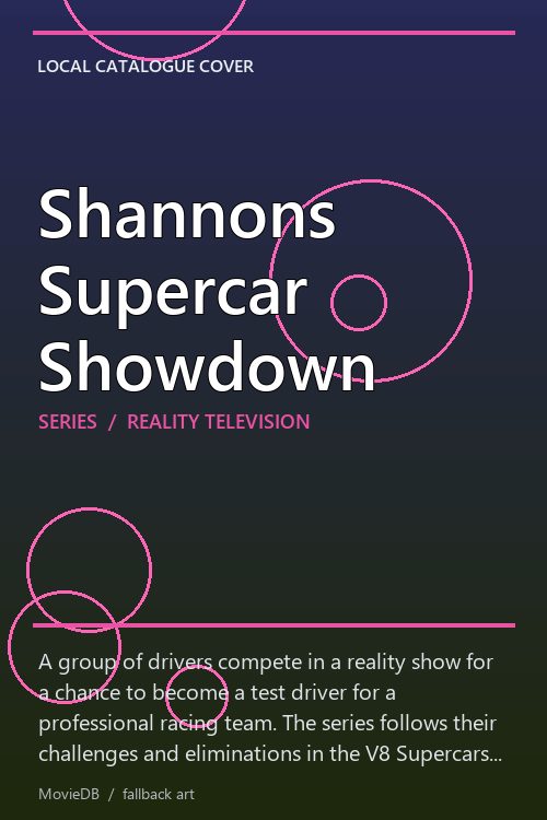 Shannons Supercar Showdown poster