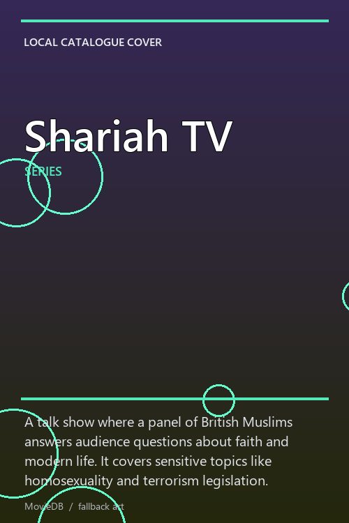 Shariah TV poster