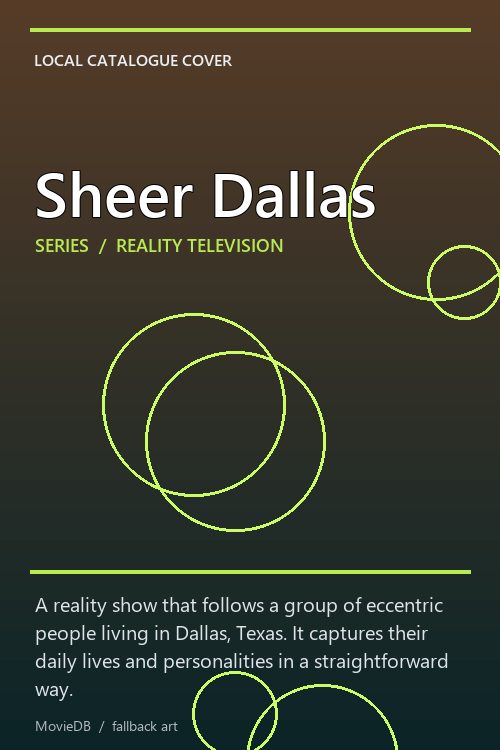 Sheer Dallas poster