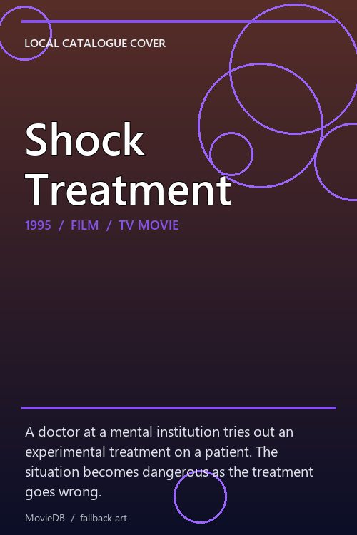 Shock Treatment poster