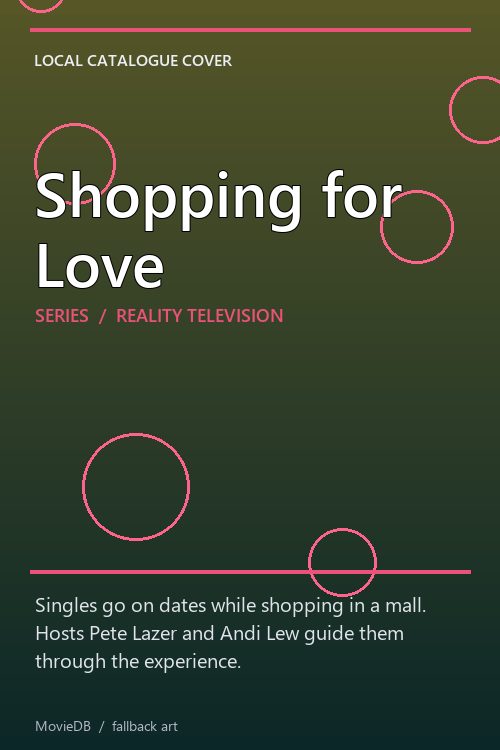 Shopping for Love poster