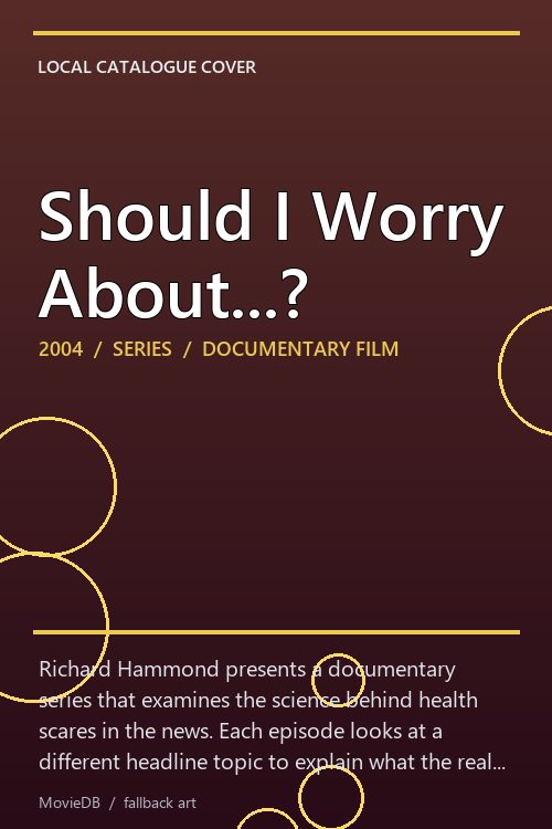 Should I Worry About...? poster