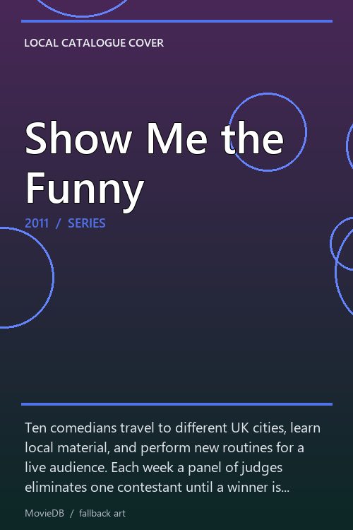 Show Me the Funny poster