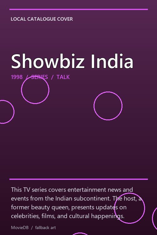 Showbiz India poster