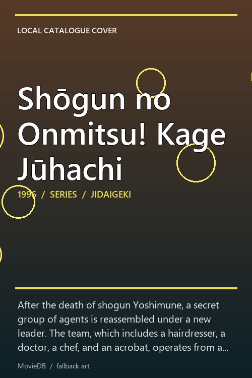 Shōgun no Onmitsu! Kage Jūhachi poster