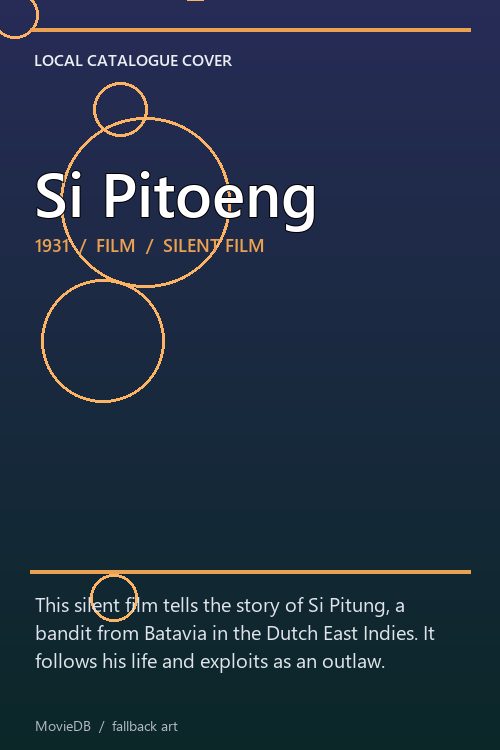 Si Pitoeng poster