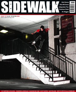 Sidewalk poster