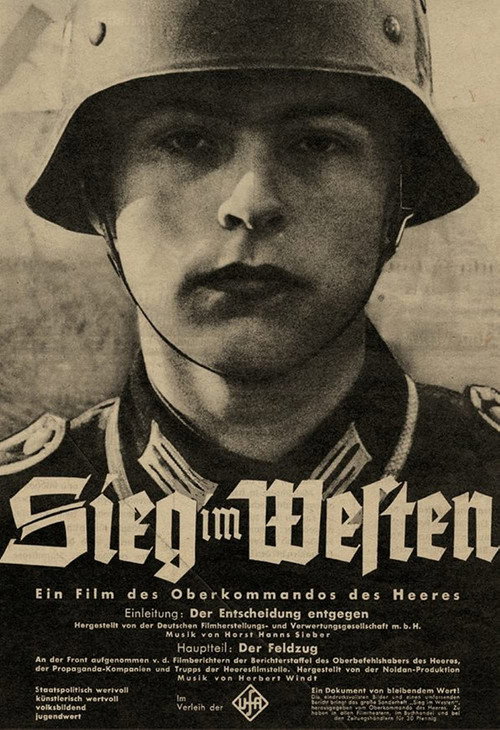 Sieg im Westen poster