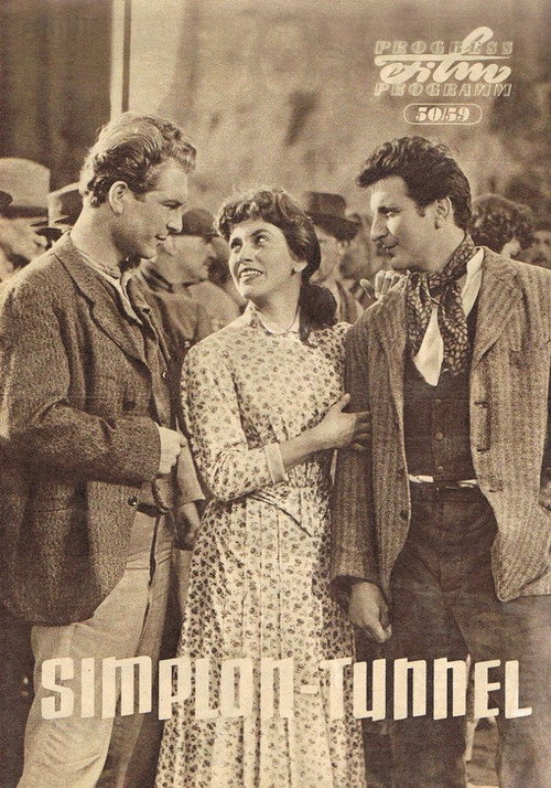 Simplon-Tunnel poster