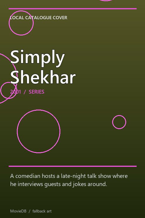 Simply Shekhar poster