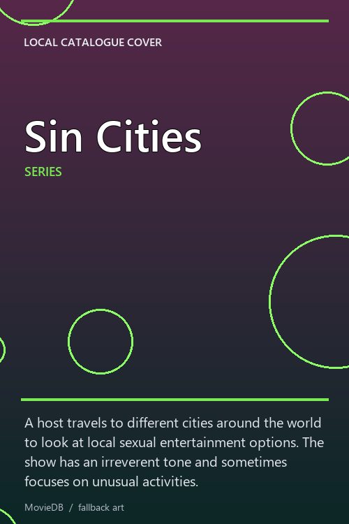 Sin Cities poster
