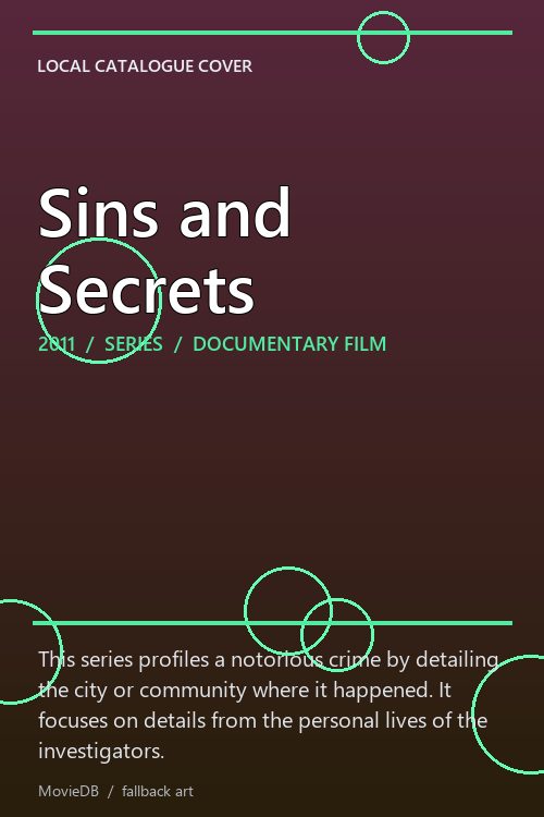 Sins and Secrets poster
