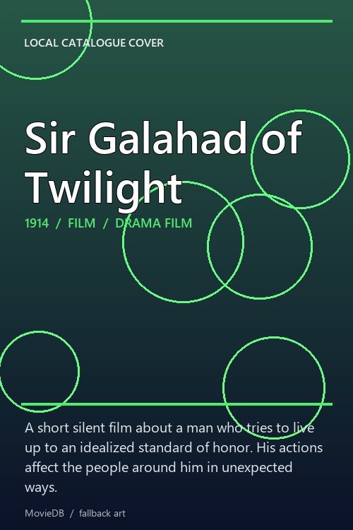 Sir Galahad of Twilight poster
