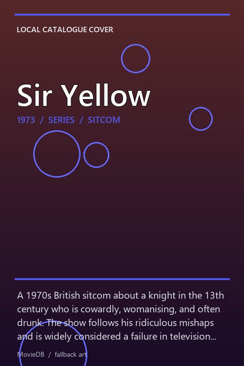 Sir Yellow poster