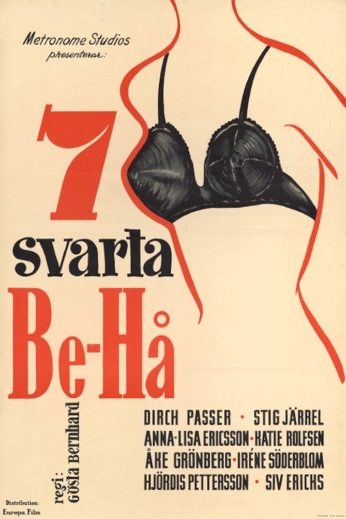 Seven Black Bras poster