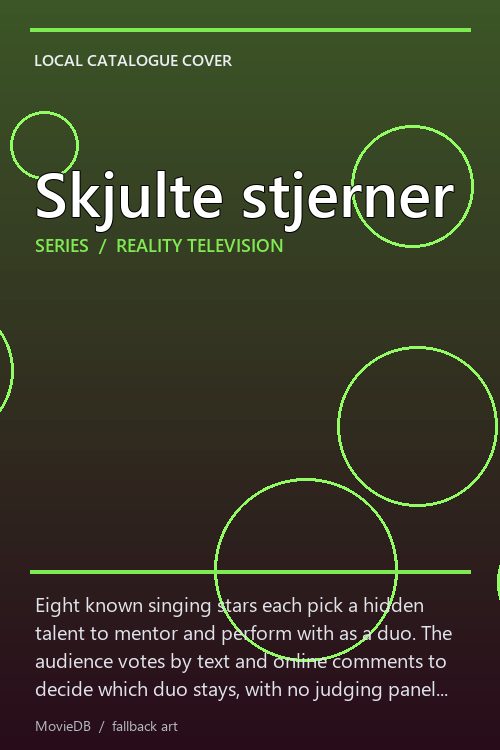 Skjulte stjerner poster