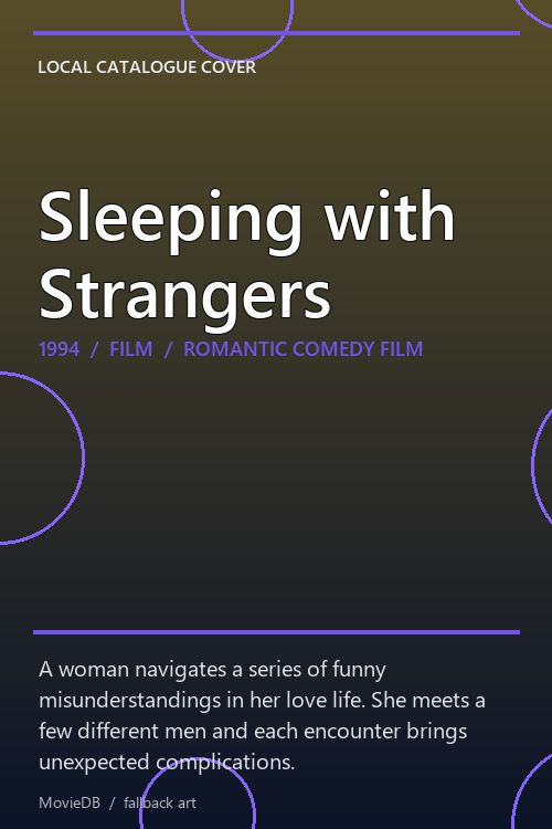 Sleeping with Strangers poster