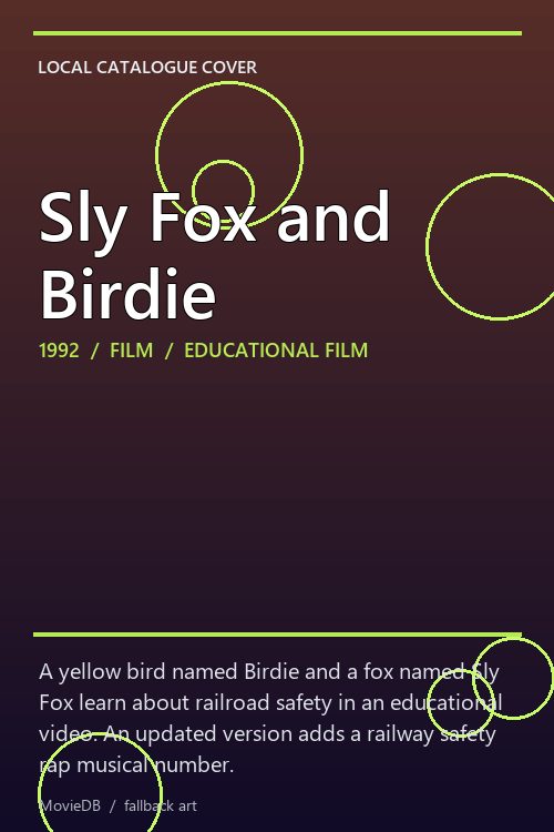 Sly Fox and Birdie poster