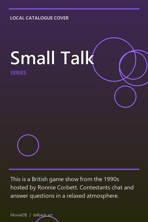 Small Talk poster