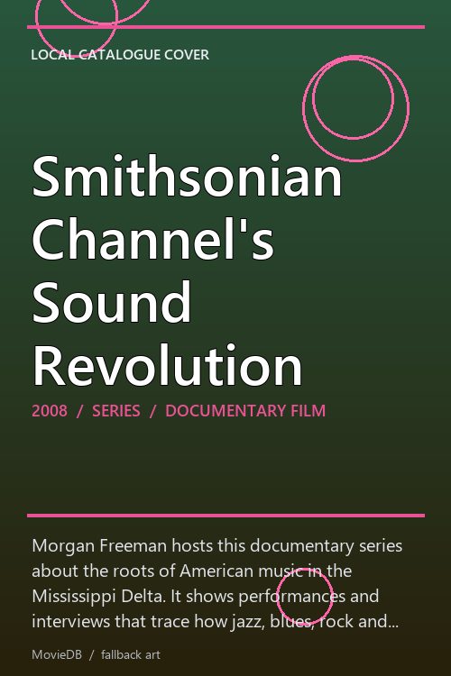 Smithsonian Channel's Sound Revolution poster