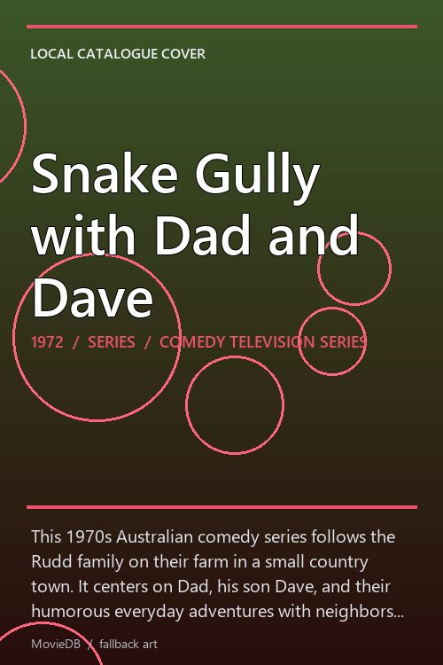 Snake Gully with Dad and Dave poster