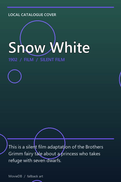 Snow White poster