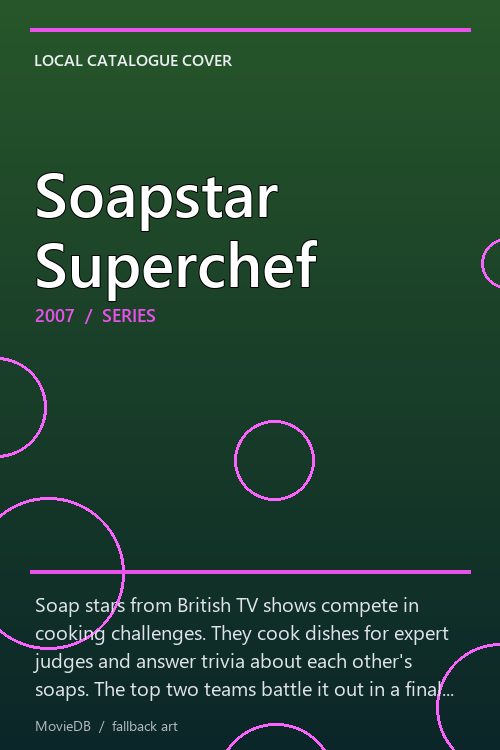 Soapstar Superchef poster