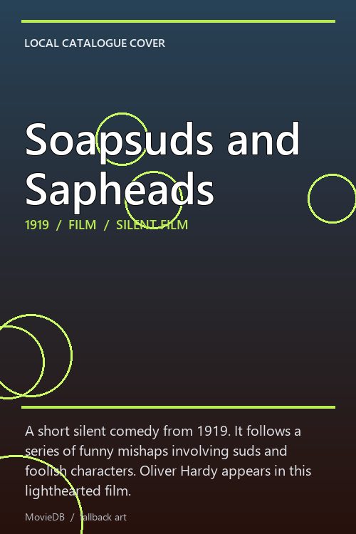Soapsuds and Sapheads poster