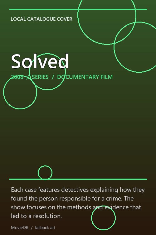Solved poster