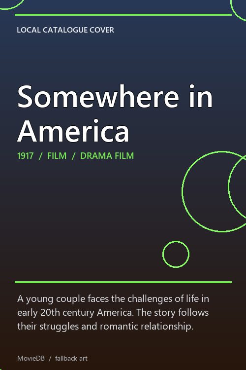 Somewhere in America poster