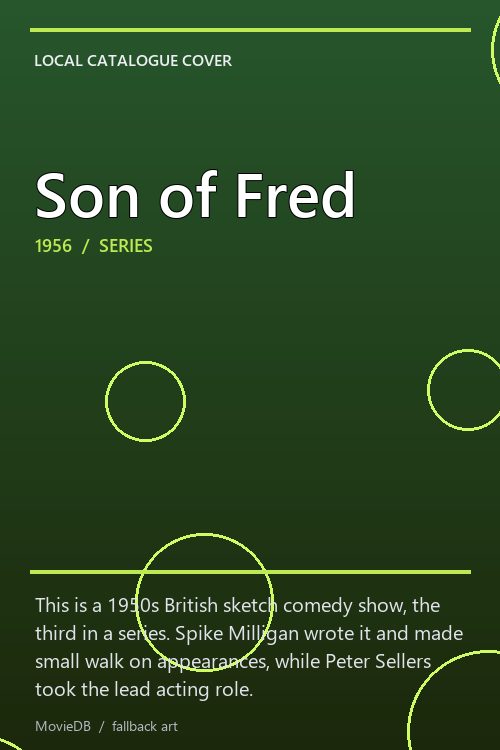 Son of Fred poster