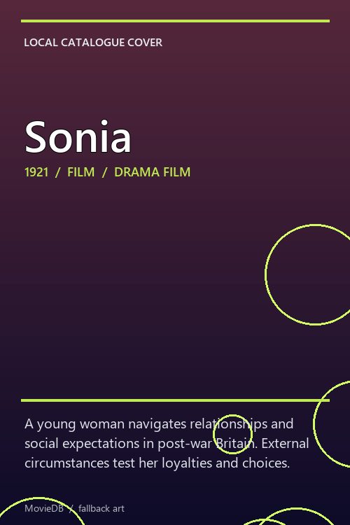 Sonia poster