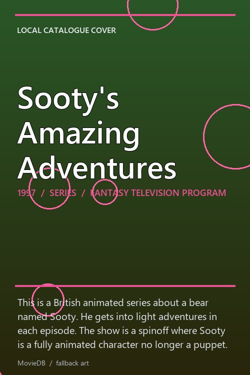 Sooty's Amazing Adventures poster