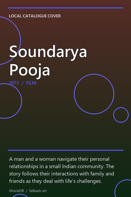 Soundarya Pooja poster