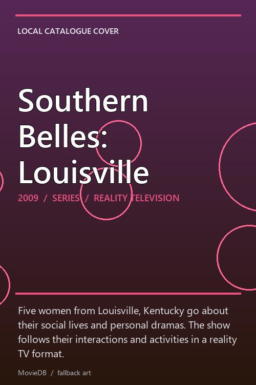 Southern Belles: Louisville poster
