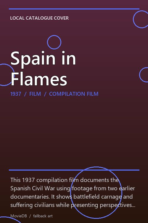 Spain in Flames poster