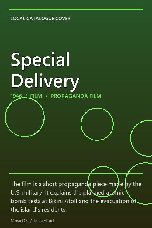 Special Delivery poster