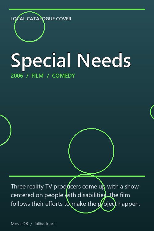 Special Needs poster