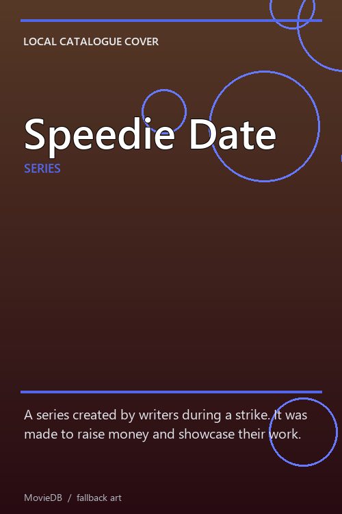 Speedie Date poster