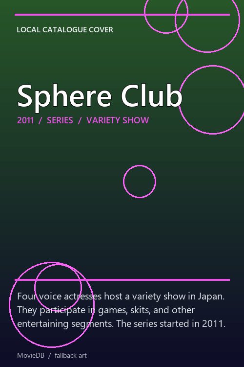 Sphere Club poster