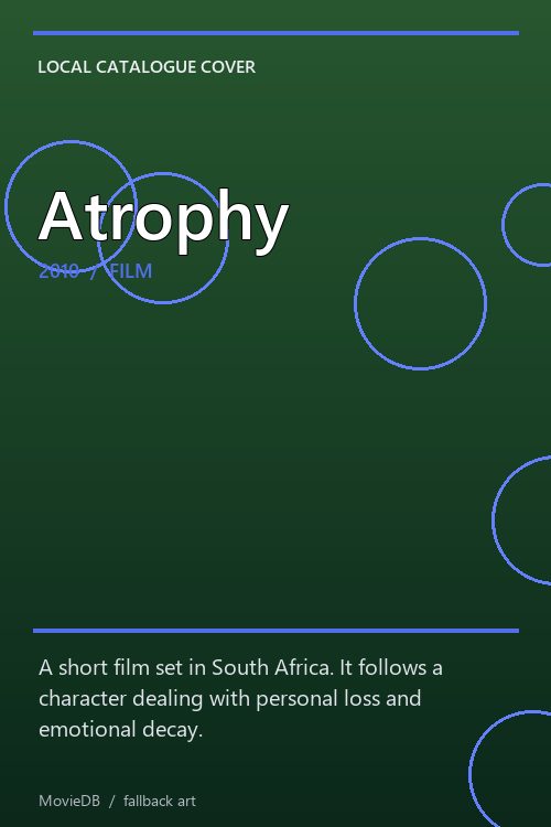 Atrophy poster
