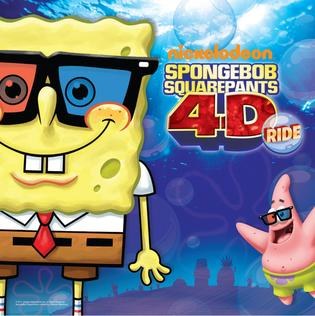 SpongeBob SquarePants 4-D poster